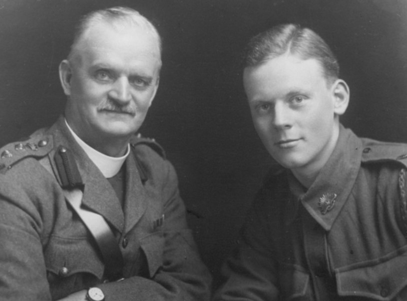 Albert Holden with son Norman