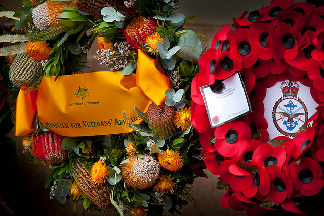 Commemorative wreaths
