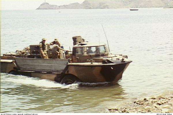 An Australian Army Lighter Amphibious Resupply Cargo 