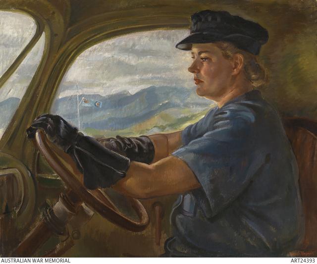Transport driver (Aircraftwoman Florence Miles)