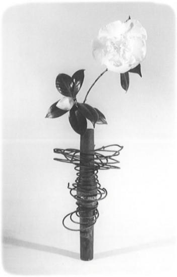 An ikebana flower arrangement. (from "My Ikebana Journey", PR04750)