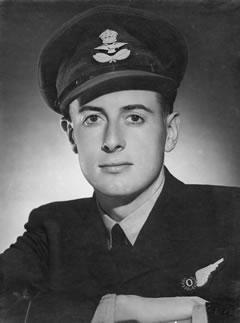 Pilot Officer Gough Whitlam on loan from the Whitlam Institute collection, University of Western Sydney