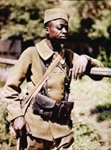 Senegalese soldier