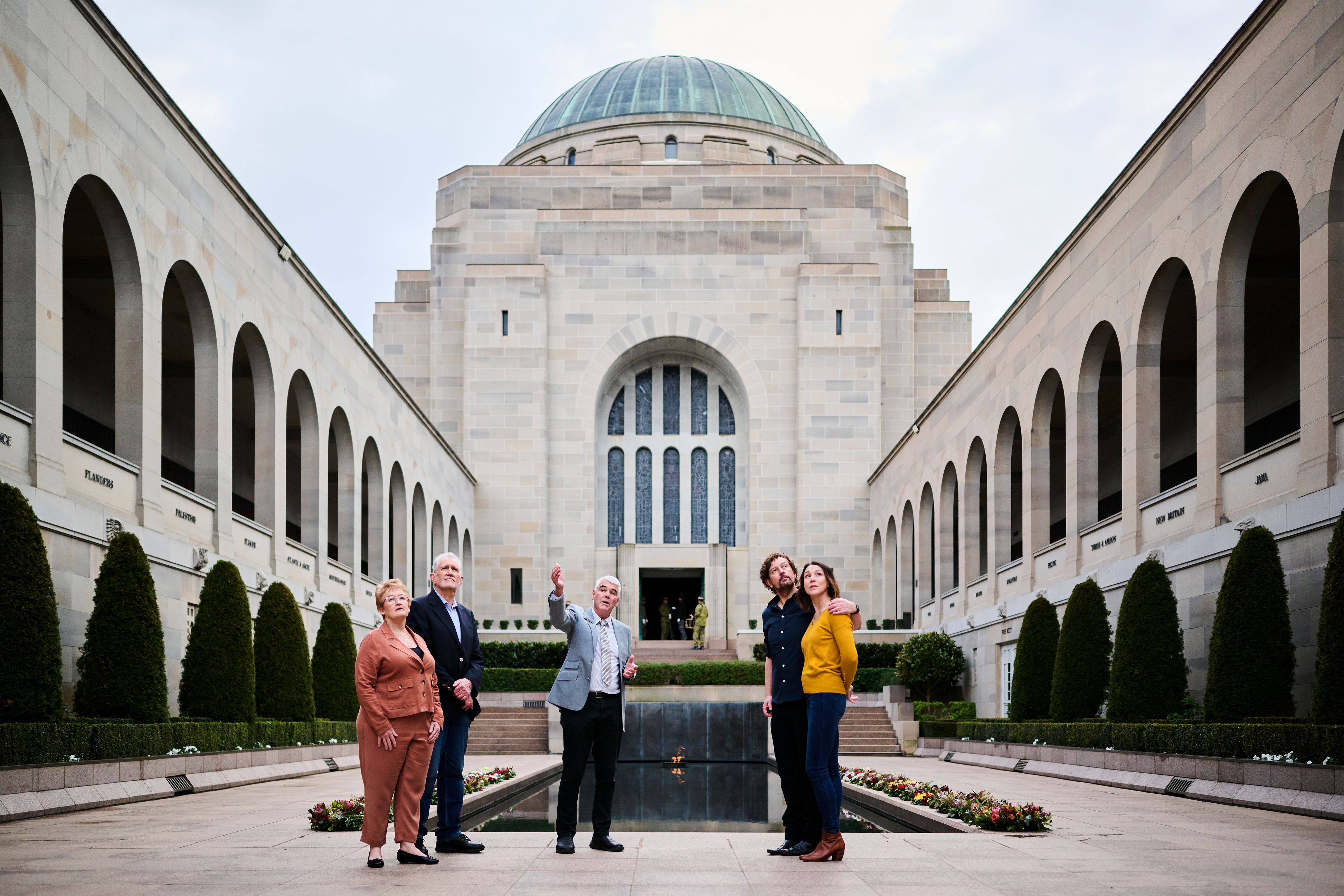 Guided tour in the Commemorative Courtyard