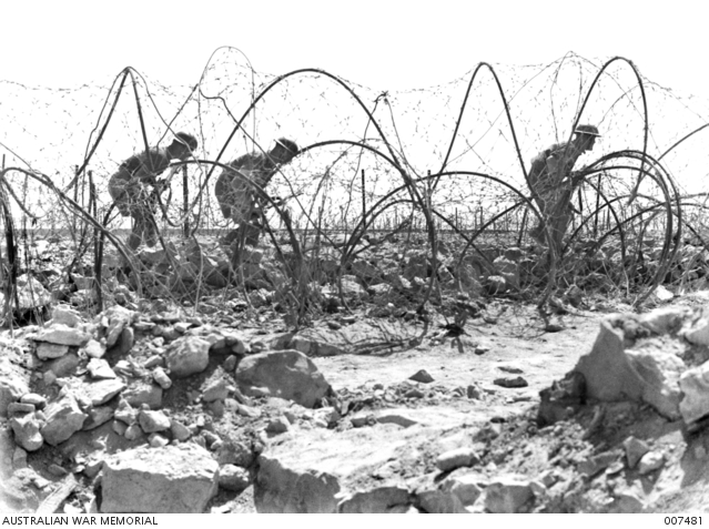 Soldiers in Tobruk