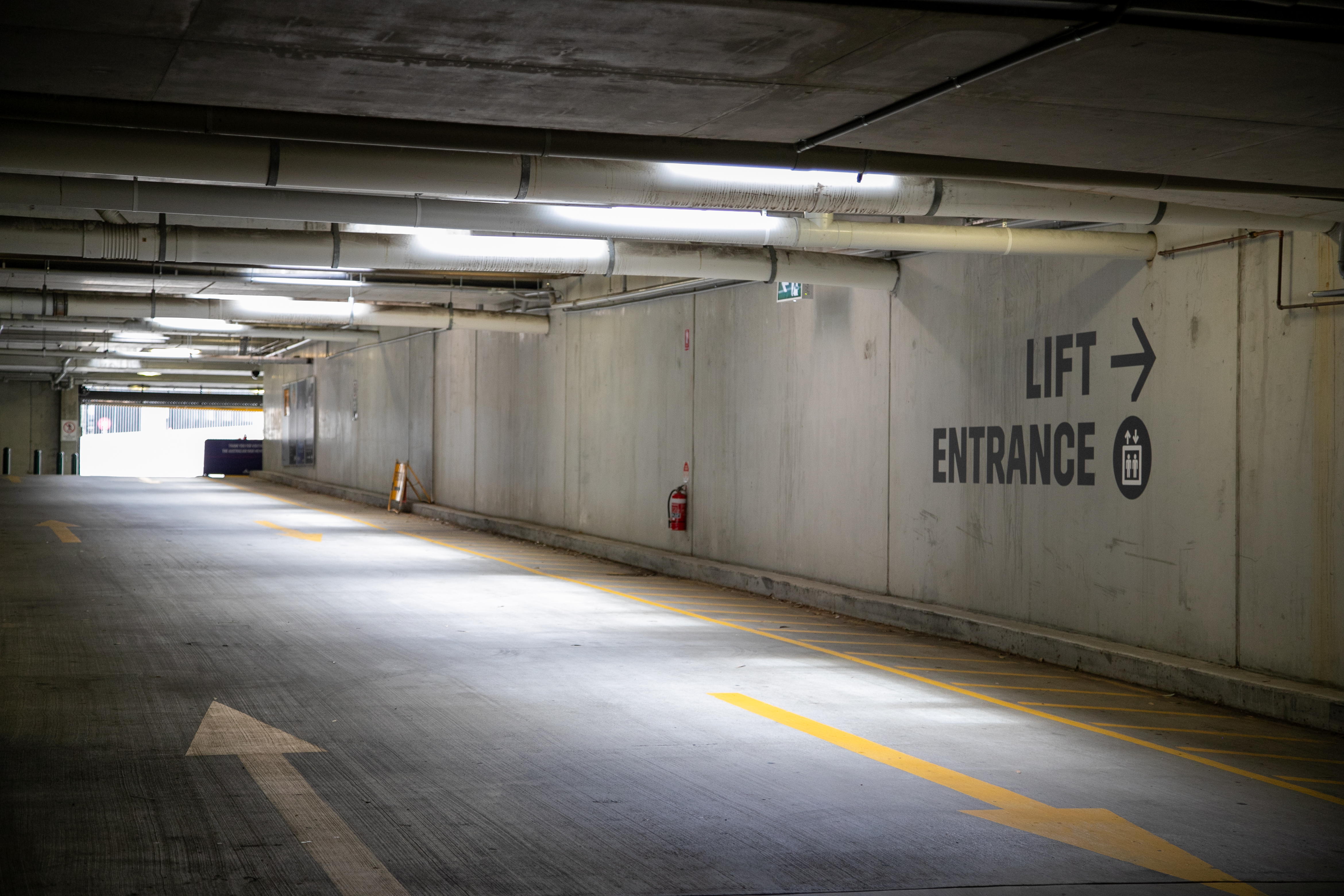 P1 Underground Visitor Carpark