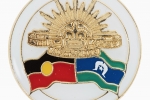 Indigenous lapel pin