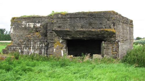 A recent photo of a German pillbox on the Oosttaverne Line, East of Messines (Photo courtesy of Michael Molkentin)