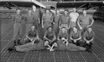 The Possums in front of one of their planes used for reconnaissance missions