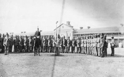 Thomas Wingate, 1st Regiment New South Wales Rifle Volunteers, Victoria Barracks, 1861