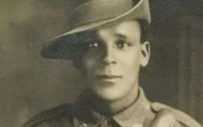 Indigenous soldier