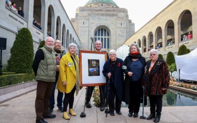 Some of Jack’s descendants in attendance at the NAIDOC Week Last Post Ceremony on 9 July 2024.