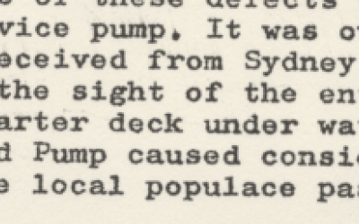 Below the surface of Naval Reports of Proceedings