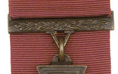 Victoria Cross, the highest award for bravery in time of war