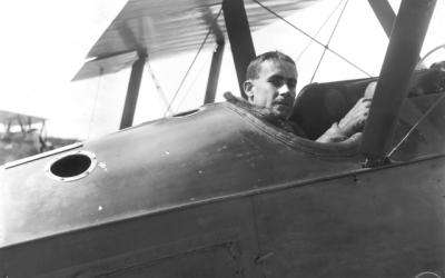 Captain E. J. McCloughry DSO, DFC*, MID, No. 4 Squadron, AFC