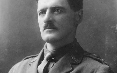 Captain Henry William (Harry) Murray (13th Infantry Battalion, 4th Division AIF). 4-5 February 1917, at Stormy Trench, NE of Gueudecourt, France.