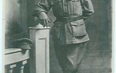 Edward Randolf Cleaver - portrait taken in Cairo, P05693.002