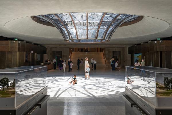Australian War Memorial entrance foyer