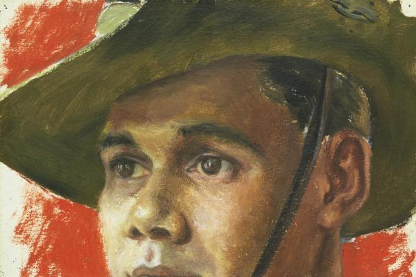 Portrait of Private David Harris, ART26277