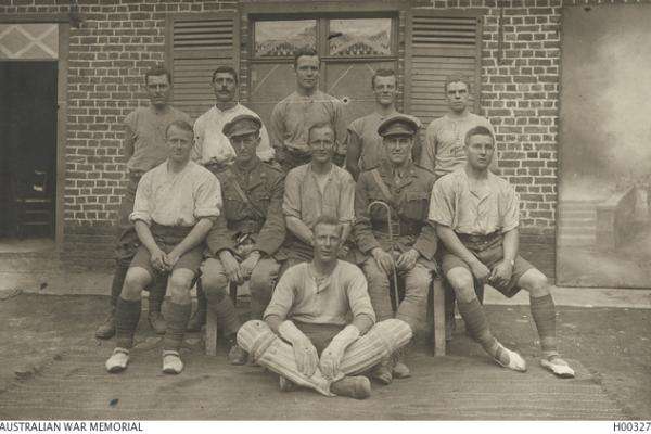 10th Australian Field Ambulance cricket team.