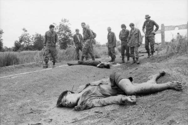 Morning after a night ambush, Thua Tich, June 1969