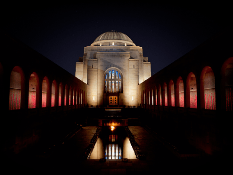 The Australian War Memorial at Night