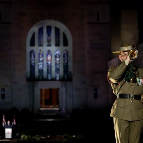 Anzac Day 2020 at the Australian War Memorial