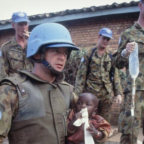 Memorial marks 70th anniversary of Australian involvement in international peacekeeping efforts