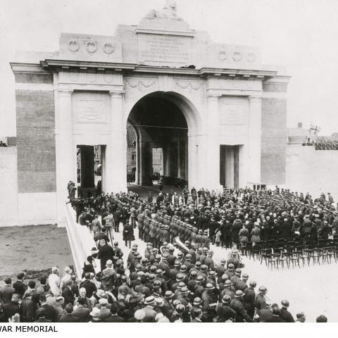 90th anniversary of the opening of Menin Gate 