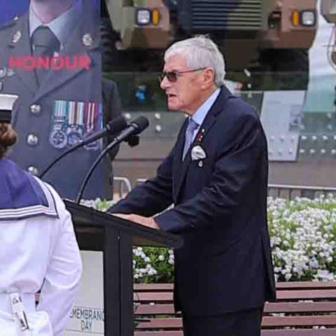 sample remembrance day speech Mr Kerry Stokes AC