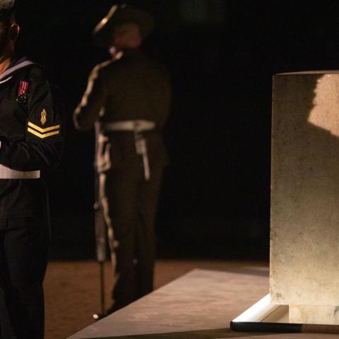 Dawn Service at the Australian War Memorial