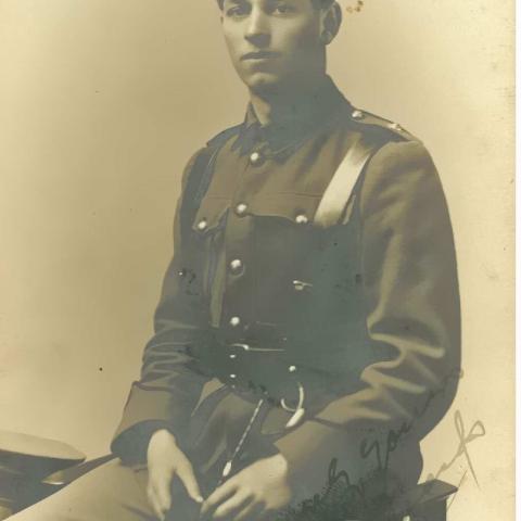 2nd Lieutenant Alfred John Hearps will be honoured at the Last Post Ceremony at the Australian War Memorial on Tuesday 9 July 2024. Photo supplied by his family.