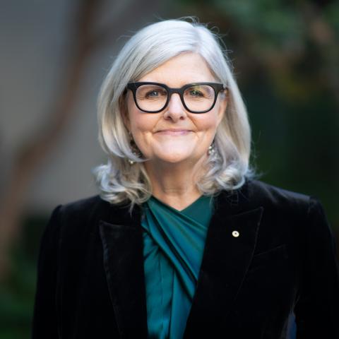 Portrait of Her Excellency the Honourable Ms Sam Mostyn AC