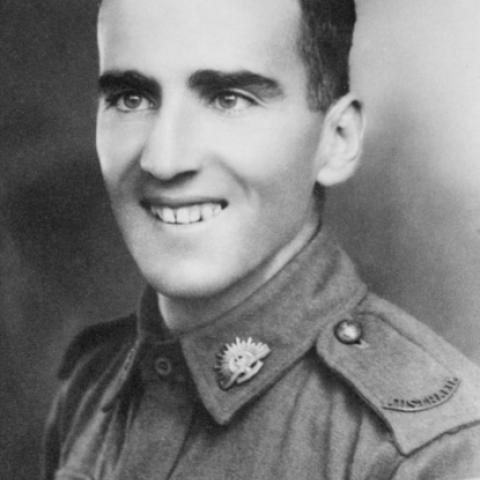 The Australian War Memorial will commemorate Private Henry Robert Gault at the Last Post Ceremony on 30 May 2025. Photo AWM. P02420.001
