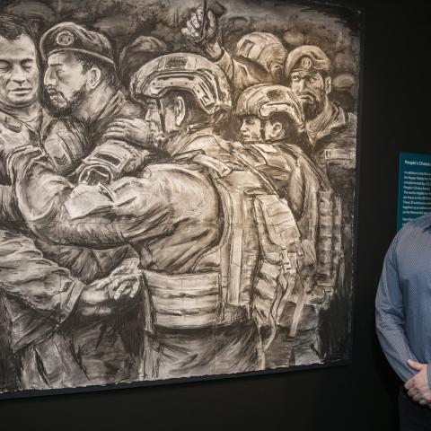 Rob Douma takes out the prestigious 2018 inaugural Napier Waller Art Prize