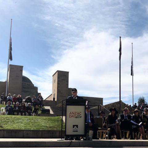 Thousands attend Anzac Day 2018 National Ceremony