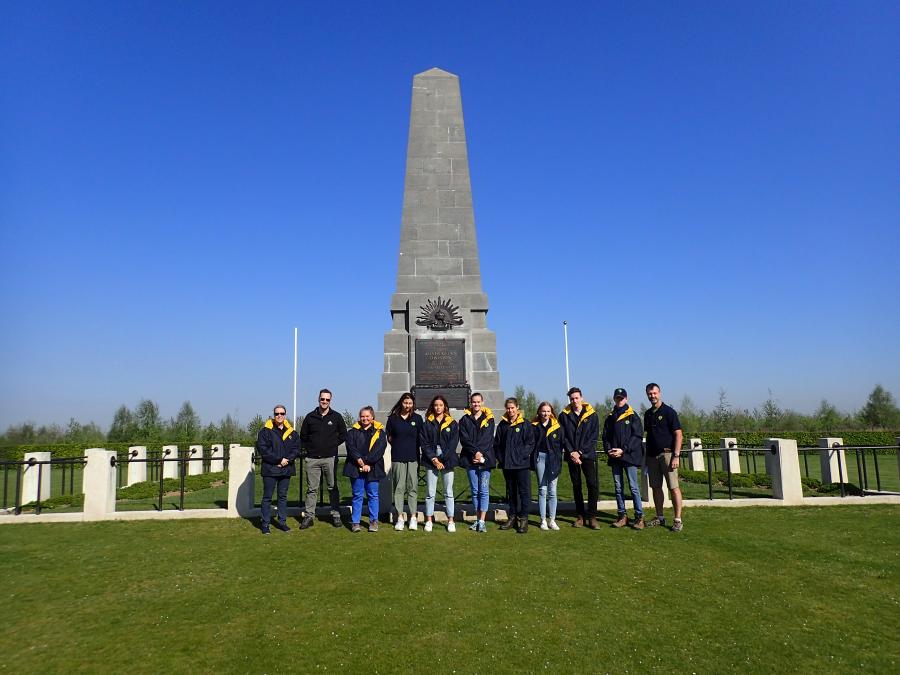 The 1st Australian Division Memorial at Pozières