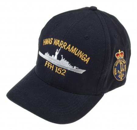 Cap worn by naval personnel serving on HMAS Warramunga (II).