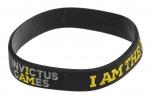 A wristband promoting the Invictus games.