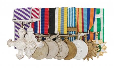 Vance Drummond’s medals