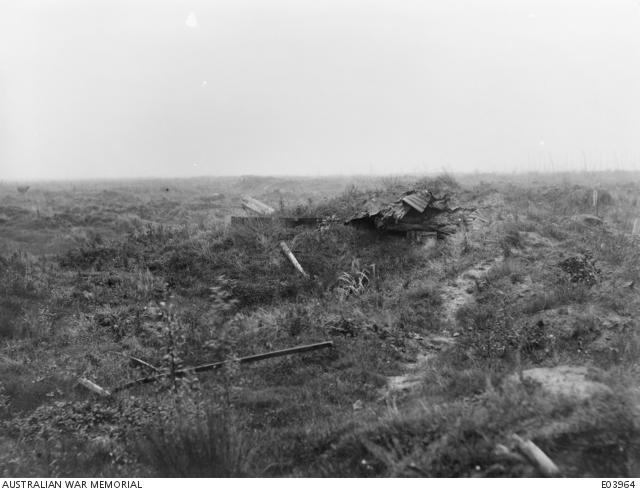 The remains of the Sugarloaf were still visible two years after the battle, when the war finally ended in November 1918.
