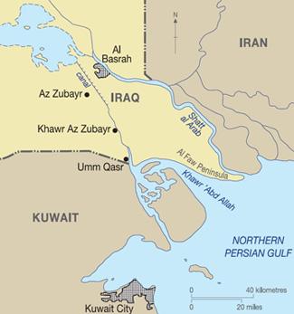 Iraq map