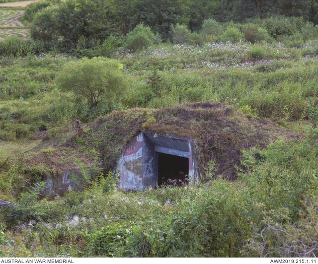Towards a field of sleep: An abandoned military bunker in the DMZ, now used for training purposes