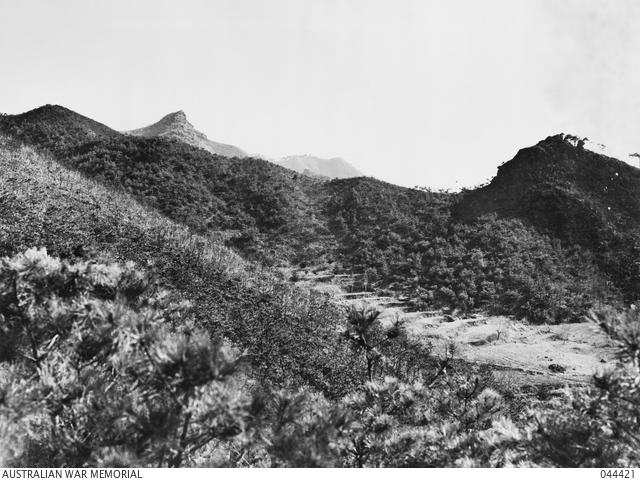 KOREA, 1951-09. HILL 317 (MARYANG SAN) CAPTURED BY 3RD BATTALION, THE ROYAL AUSTRALIAN REGIMENT, (3RAR), DURING OPERATION COMMANDO.