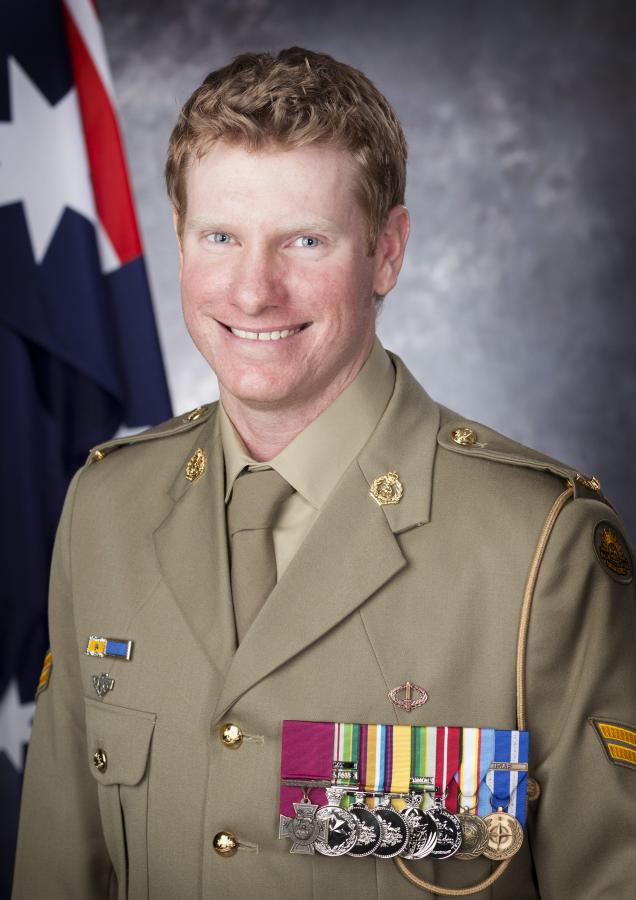 Corporal Daniel Keighran VC. Photo: Courtesy Defence