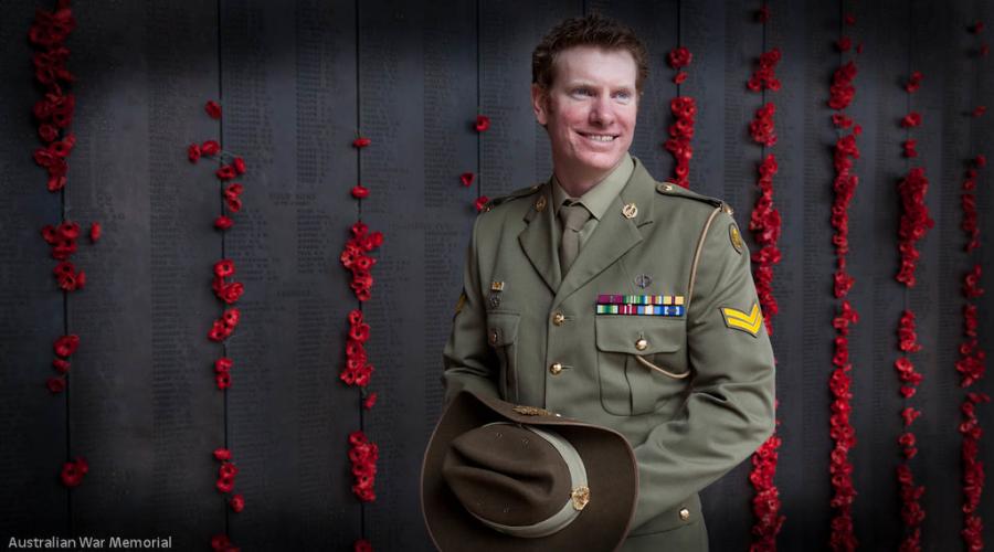 Corporal Daniel Keighran VC.  