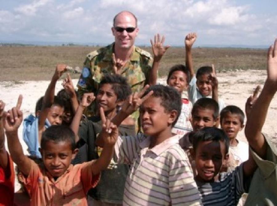 Matt Jones in Timor