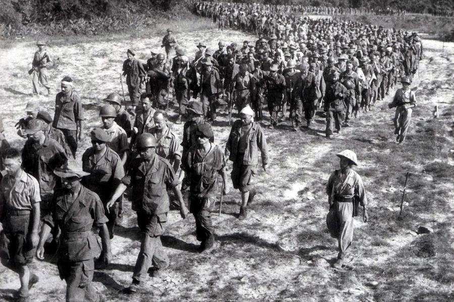 Of the 11,000 French and allied troops that were taken prisoner, barely 3,000 were repatriated. Photo Agence France-Presse