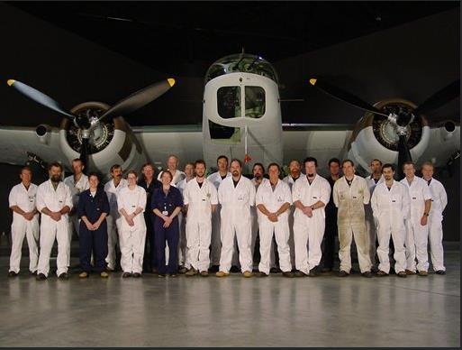Image: The Lancaster/Beaufort Restoration Team.