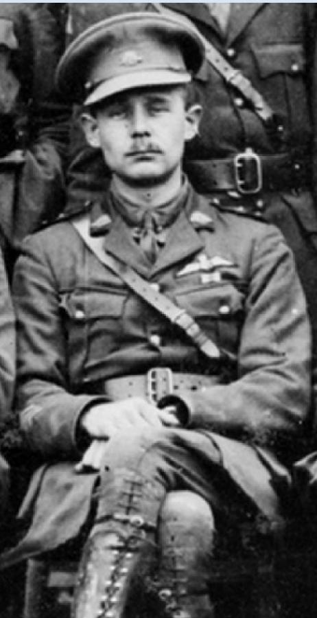 [Image caption H15336 cropped]   Lieutenant William Palstra France, 24 October 1918